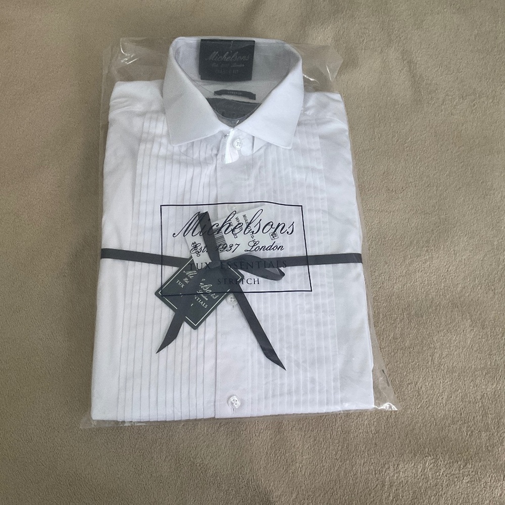 Michelsons new tuxedo shirt